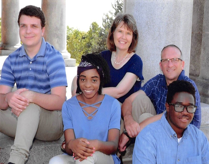 Young family